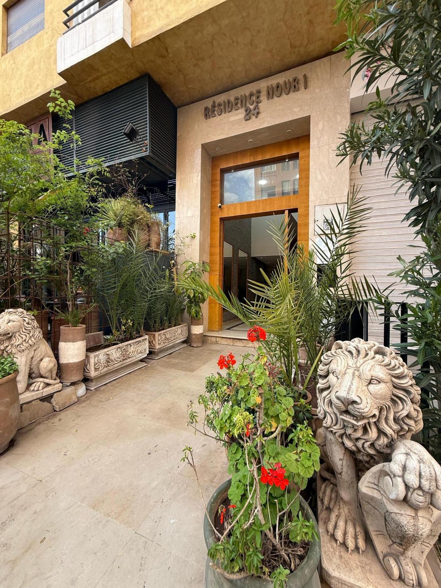 מרקש Appartement Nour Gueliz Marrakech מראה חיצוני תמונה
